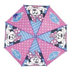 Automatikschirm Minnie Mouse Lucky Blau Rosa (Ø 84 cm)