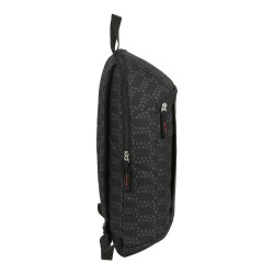 Lässiger Rucksack F.C. Barcelona Força Barça Schwarz (22 x 39 x 10 cm)