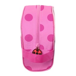 Kulturbeutel für die Schule Lady Bug Pink 26 x 16 x 9 cm