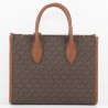 Damen Handtasche Michael Kors Mirella Braun 25 x 20 x 8 cm