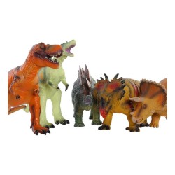 Dinosaurier DKD Home Decor 6 Stück 48 x 23 x 34,5 cm Weich