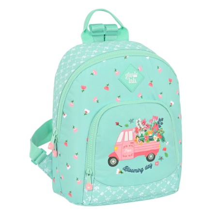 Kinderrucksack Glow Lab Pepa Mini grün (25 x 30 x 13 cm)