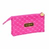 Dreifaches Mehrzweck-Etui Rainbow High Pink (22 x 12 x 3 cm)