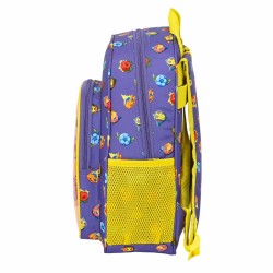 Schulrucksack SuperThings Guardians of Kazoom Gelb Lila 27 x 33 x 10 cm