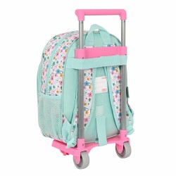 Schulrucksack mit Rädern Peppa Pig Cosy corner Blau 26 x 11 x 67 cm