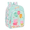 Schulrucksack Peppa Pig Cosy corner Hellblau 26 x 34 x 11 cm