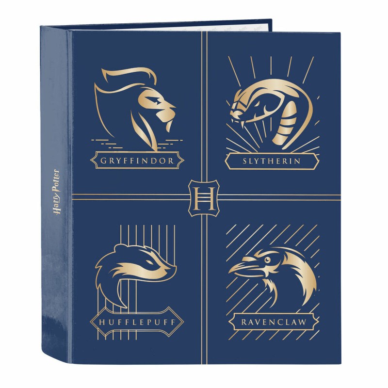 Ringbuch Harry Potter Magical Braun Marineblau A4 27 x 33 x 6 cm