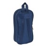 Rucksack mit Federtaschen Harry Potter Magical Braun Marineblau (12 x 23 x 5 cm)