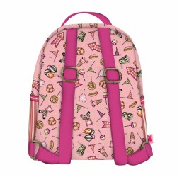 Schulrucksack Gorjuss Carousel Lachsfarben 20 x 22 x 10 cm