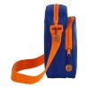 Schultertasche Valencia Basket Blau Orange (16 x 22 x 6 cm)