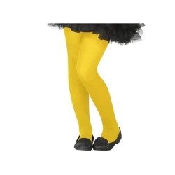 Strümpfe Mädchen Einheitsgröße Verkleidung Gelb