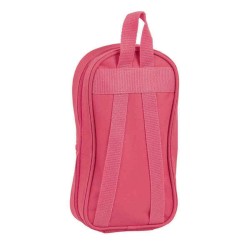 Rucksack mit Federtaschen BlackFit8 M847 Rosa 12 x 23 x 5 cm