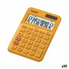 Taschenrechner Casio MS-20UC 2,3 x 10,5 x 14,95 cm Orange (10 Stück)