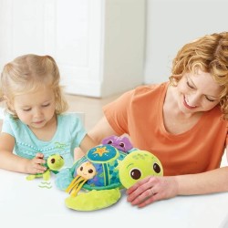 Plüschtier Vtech Baby Juju, Mother Turtle + 6 Monate Recycelter Musikalisch