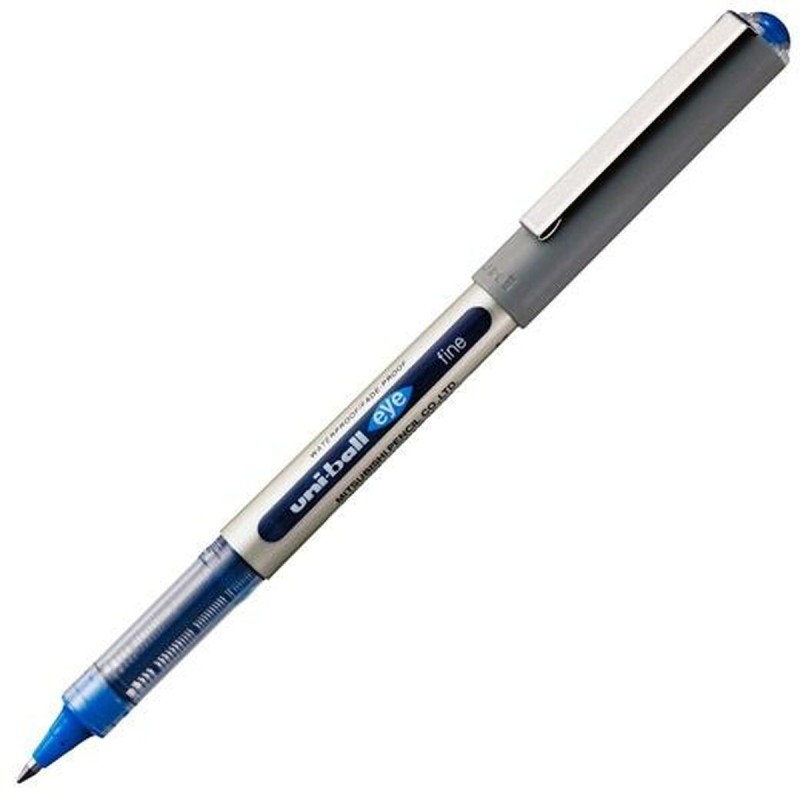 Flüssigtintenstift Uni-Ball Rollerball Eye Fine UB-157 Blau 0,7 mm (12 Stücke)