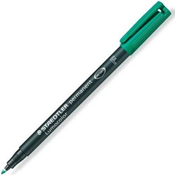 Dauermarker Staedtler Lumocolor 318 F grün (10 Stück)