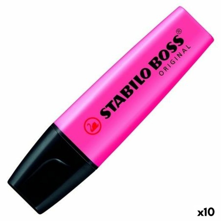 Textmarker Stabilo Boss Rosa 10 Stücke (10 Stück)