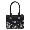 Handtasche Gorjuss Smitten kitten Schwarz Weiß (28 x 22 x 13 cm)