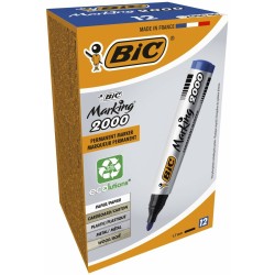 Dauermarker Bic Marking 2000 Blau 12 Stücke