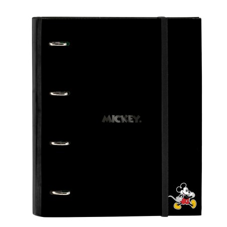 Ringbuch Mickey Mouse Clubhouse Schwarz (27 x 32 x 3.5 cm)