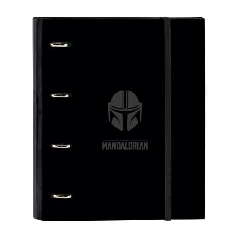 Ringbuch The Mandalorian Schwarz (27 x 32 x 3.5 cm)