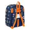 Schulrucksack Buzz Lightyear Marineblau (22 x 27 x 10 cm)