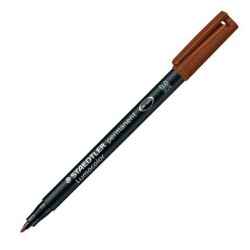 Dauermarker Staedtler Lumocolor 317-7 M Schwarz (10 Stück)