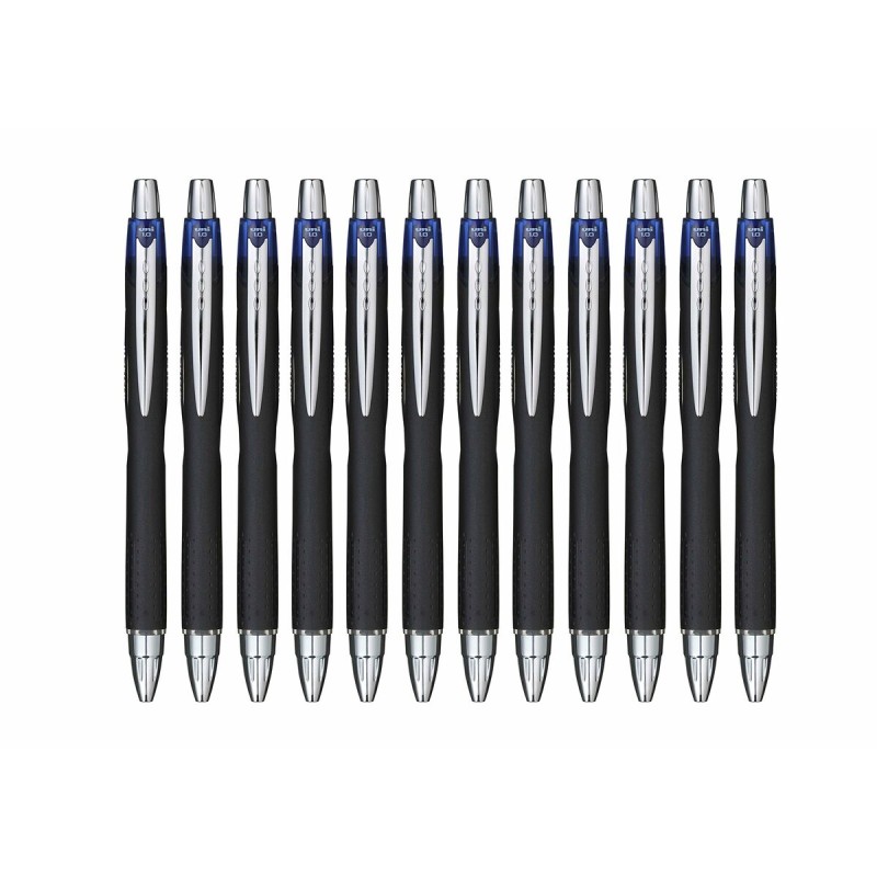 Flüssigtintenstift Uni-Ball Rollerball Jetstream SXN-210 Blau 1 mm (12 Stücke)