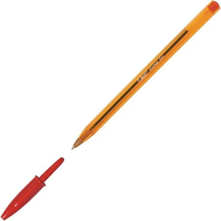 Stift Bic Cristal Fine Rot 0,3 mm 50 Stücke