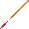 Stift Bic Cristal Fine Rot 0,3 mm 50 Stücke