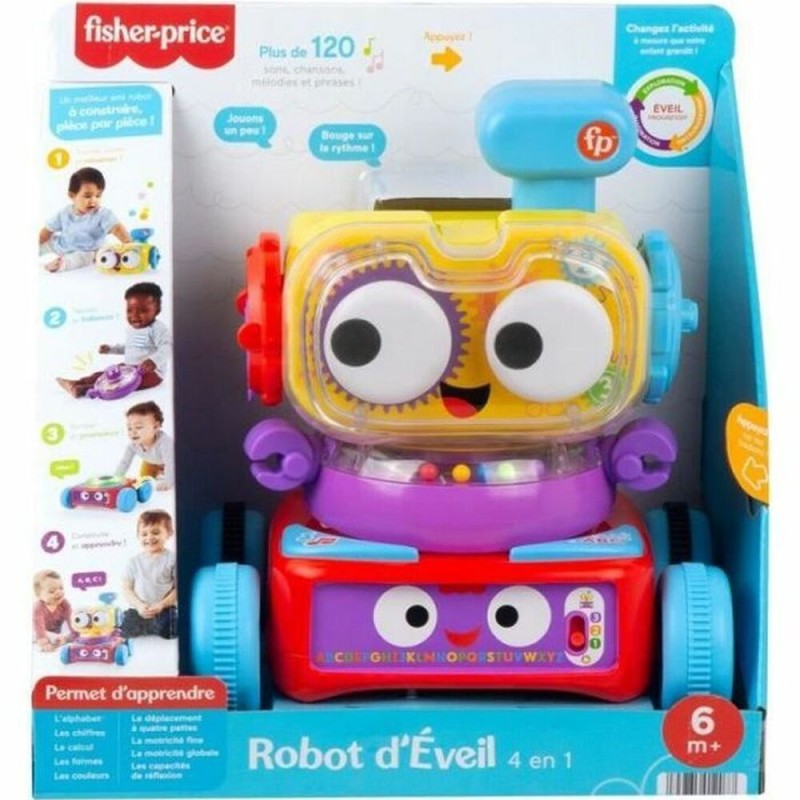 Rennbahn mit Rampen Fisher Price Jo the Robot 4 in 1