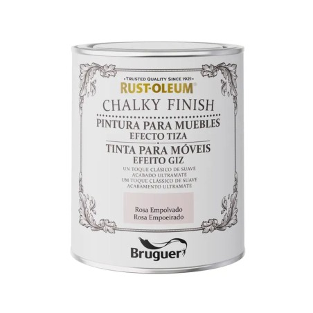 Farbe Bruguer Rust-oleum Chalky Finish 5733891 Möbel Dusty Pink 750 ml