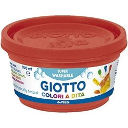 Fingerfarbe Giotto Bunt 6 Stücke 100 ml