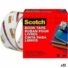 Klebeband Scotch 38,1 mm x 13,7 m Durchsichtig Polypropylen (12 Stück)