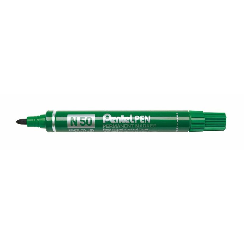 Dauermarker Pentel N50-BE grün 12 Stücke