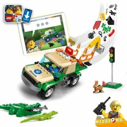 Playset Lego City 60353 Wild Animal Rescue Missions (246 Stücke)