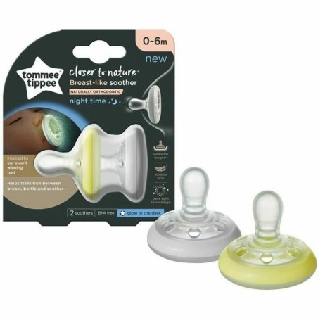 Schnuller Tommee Tippee Natural Night Shape 2 Stück