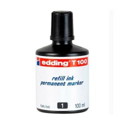 Nachfüllungstinte Edding T100 Permanent 100 ml (10 Stück)