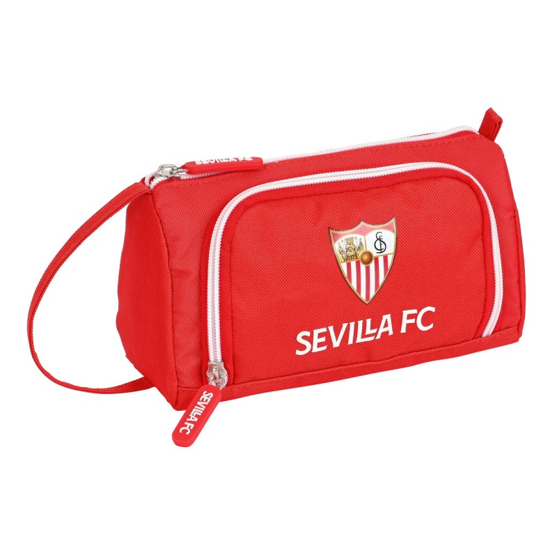 Schulmäppchen Sevilla Fútbol Club Rot 20 x 11 x 8.5 cm