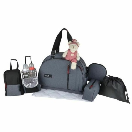 Wickeltasche Baby on Board Grau