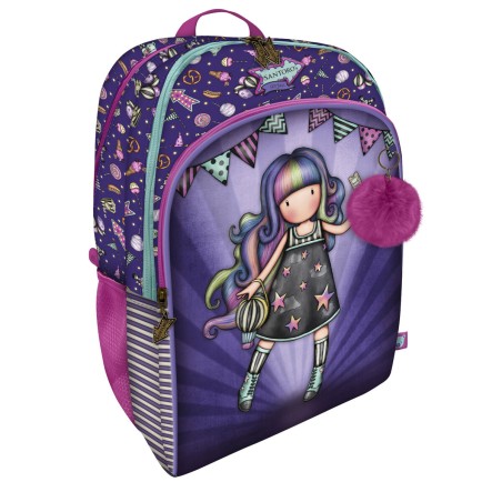 Schulrucksack Gorjuss Up and away Lila 34.5 x 43.5 x 22 cm