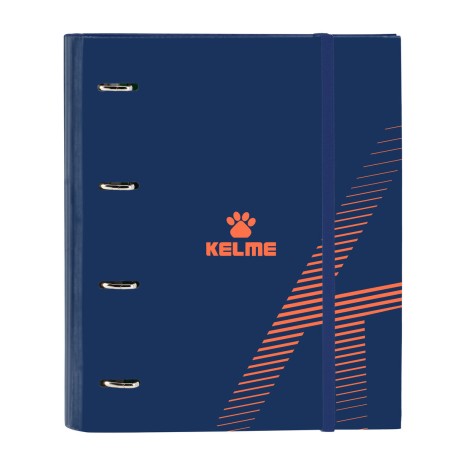 Ringbuch Kelme Navy blue Orange Marineblau (27 x 32 x 3.5 cm)