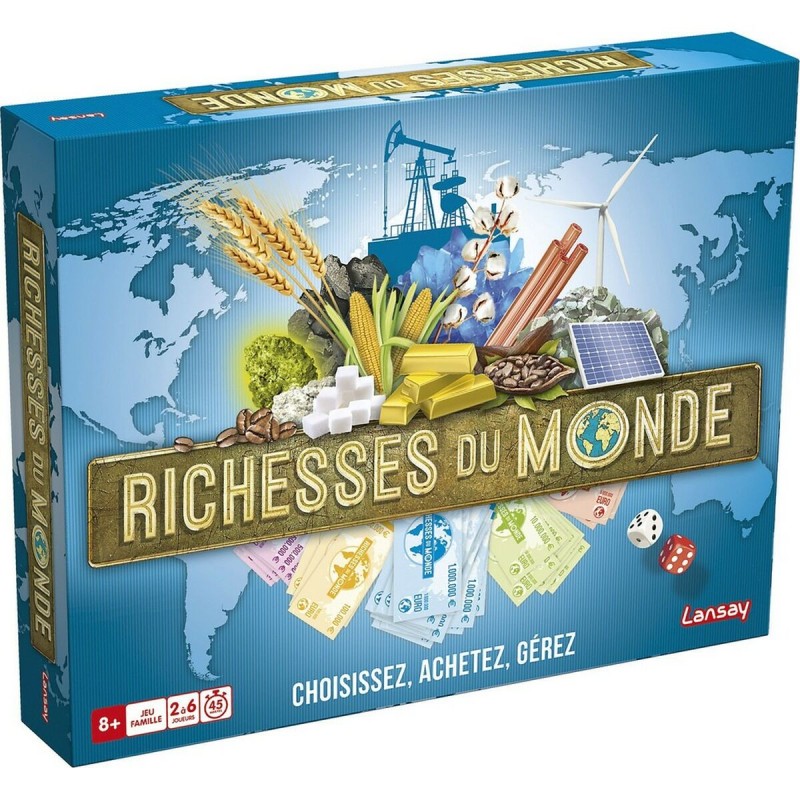 Tischspiel Lansay Riches Of The World FR