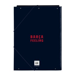 Ordnungsmappe F.C. Barcelona Marineblau A4