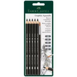 Bleistifte Set Faber-Castell Aquarell (5 Stück)