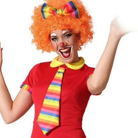 Krawatte Bunt Band Clown Satz