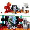 Konstruktionsspiel Lego Minecraft 21255 The Nether Portal Ambush Bunt 352 Stücke