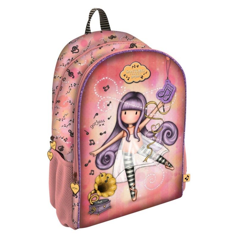 Schulrucksack Little Dancer Gorjuss Lachsfarben