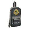 Rucksack mit Federtaschen Hogwarts Harry Potter Hogwarts 12 x 23 x 5 cm Schwarz Grau 33 Stücke