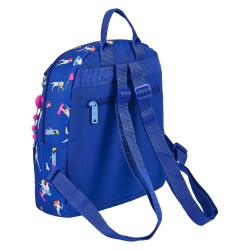 Lässiger Rucksack BlackFit8 Go Girls Blau (25 x 30 x 13 cm)